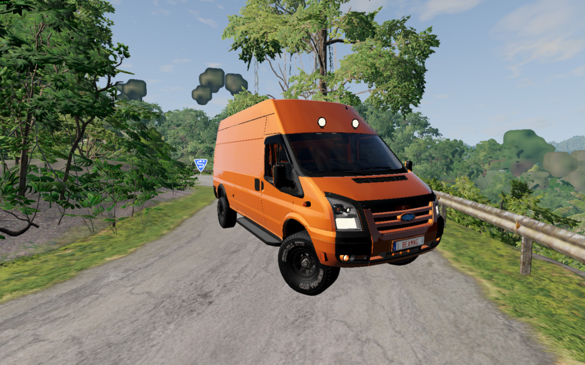 Ford Transit MK6 🚐 | 2.4 TDDi Diesel Monster | BeamNG FREE Mod